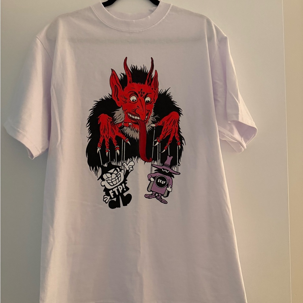 FTP krampus logo tee L